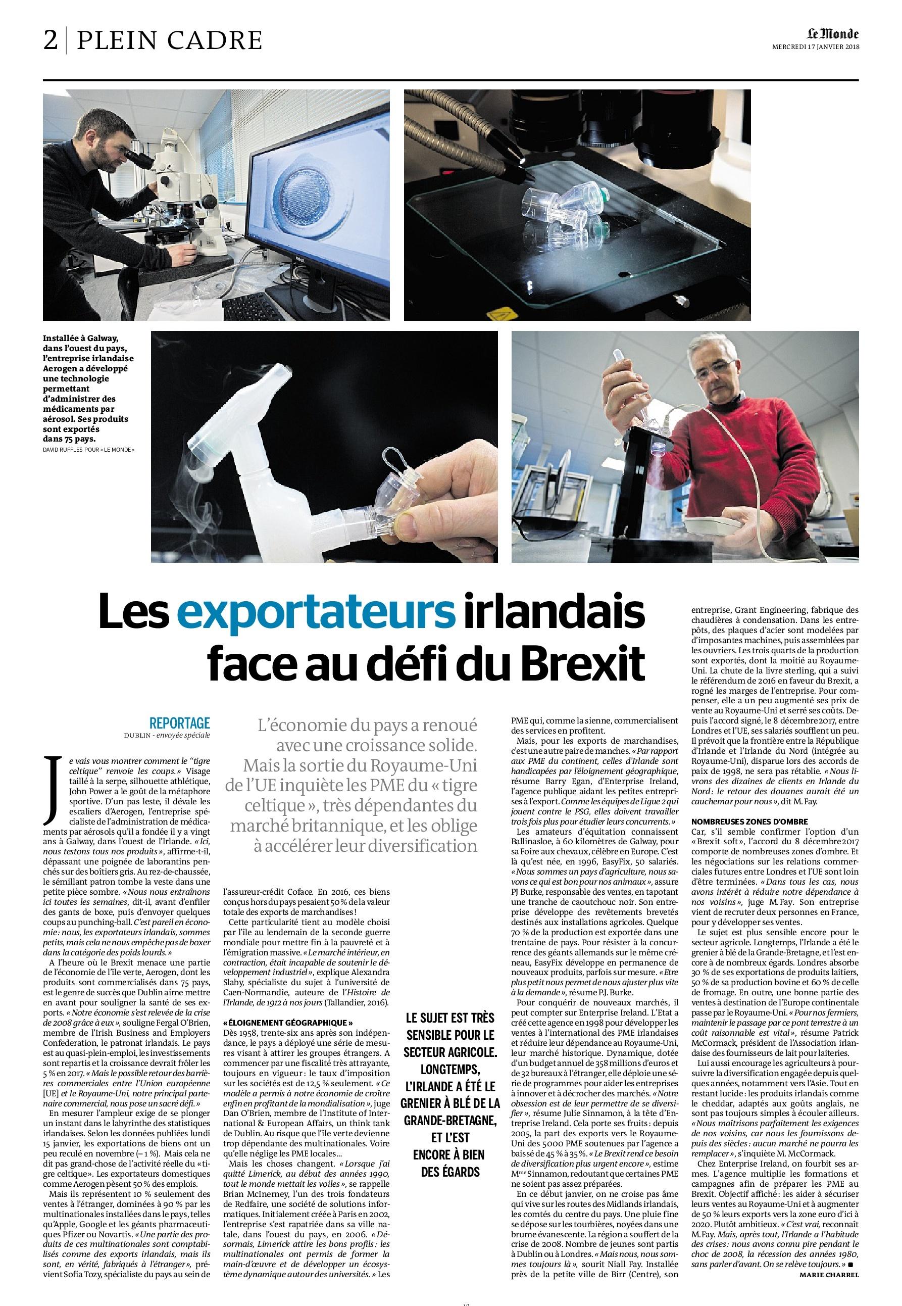 Redfaire Le Monde Article