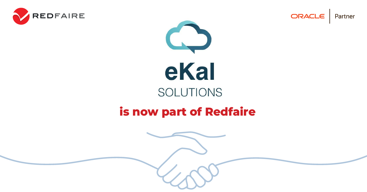 Redfaire Announces Acquisition of eKal solutions, Expanding Oracle Cloud Skills & Expertise