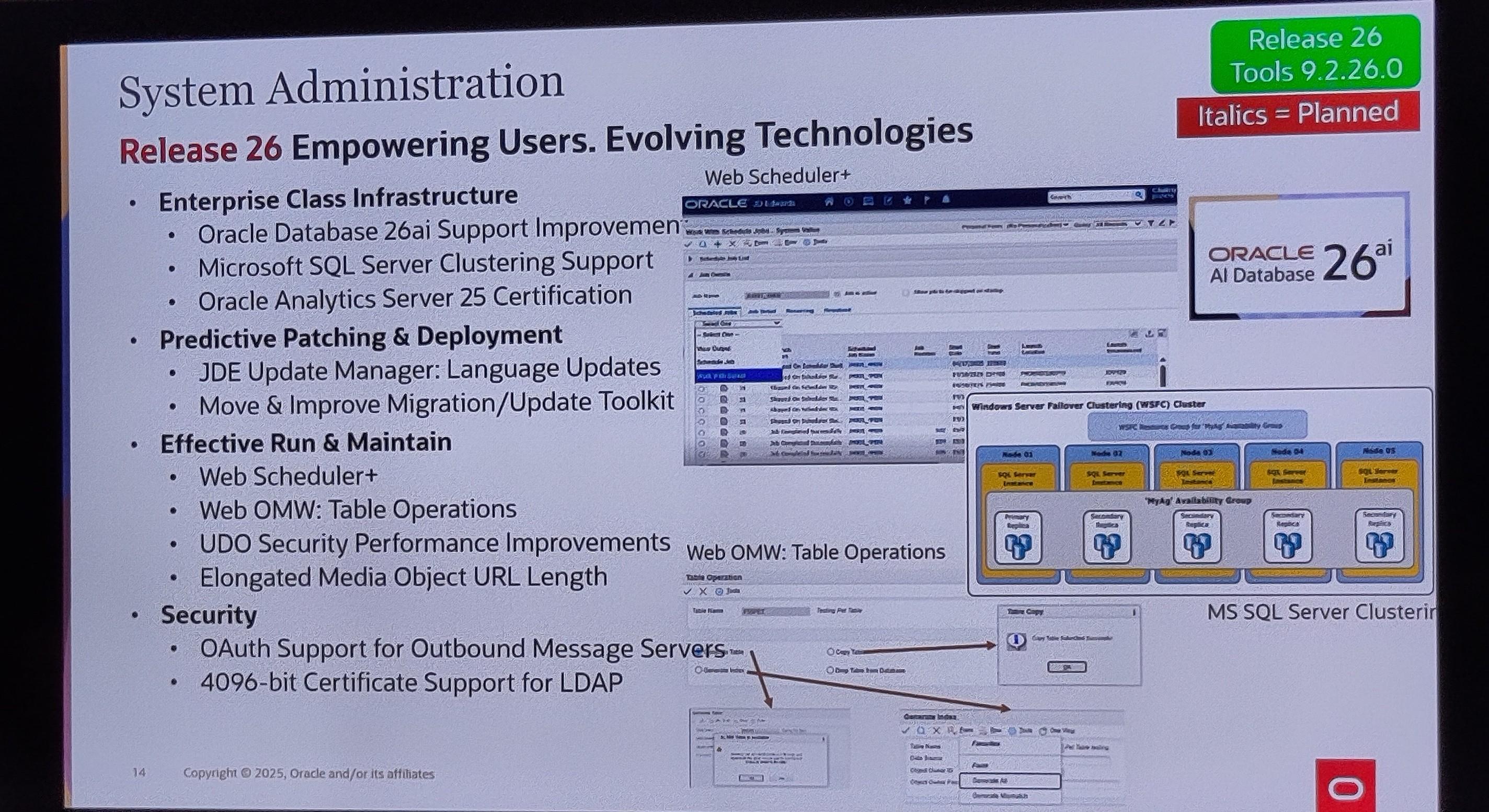 JD Edwards Release 26: Automation, AI and more - Redfaire